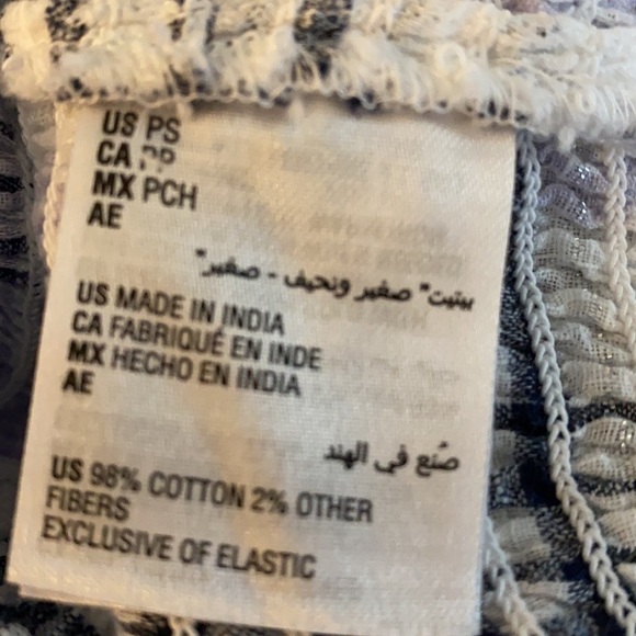 INC Smocked Plaid Blouse - Picture 8 of 9